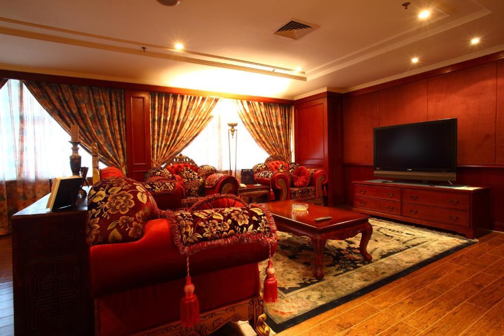 Beijing King Wing Hot Spring Hotel Номер фото